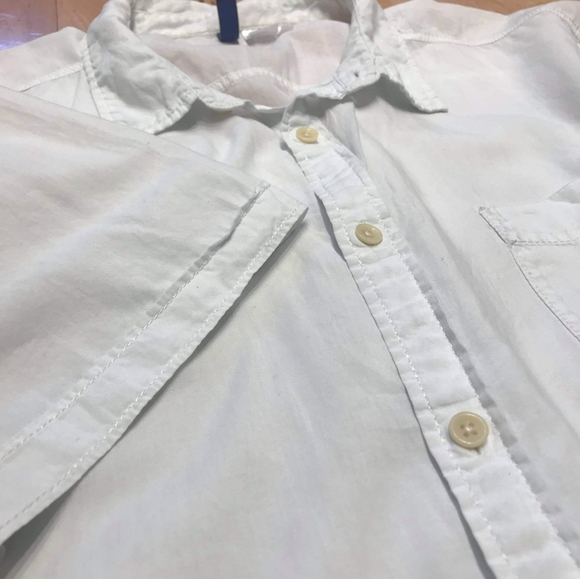 Oversized white button down shirt - Picture 5 of 7